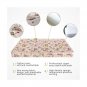 Folding Portable Crib Mattress Sponge Toddler Bed Mattress 5-inch Soft for Ba...