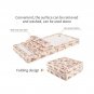 Folding Portable Crib Mattress Sponge Toddler Bed Mattress 5-inch Soft for Ba...