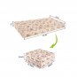 Folding Portable Crib Mattress Sponge Toddler Bed Mattress 5-inch Soft for Ba...
