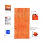 Zmoon 4-Pack Emergency Blankets, Extra Large Thermal Mylar Foil Space Blanket...