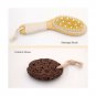 Bath Body Brush Set Exfoliating Skin Scrub Massage Shower Cleaning Lymphatic ...