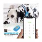KABB Dog ID Tag with Programmable Scrolling Display, Light Up Dog Collar with...