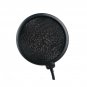 2 Pack Pop Filters Screen Shield Windscreen for Microphone, Round Shape Dual ...