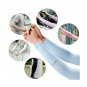 AoOnZan 6 Pairs Compression Cooling UV Protection Sun Sleeves Long Arm Cover ...