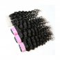 Onlyou Unprocessed Virgin Brazilian Deep Wave Bundles with Closure Natural Co...