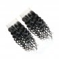 Onlyou Unprocessed Virgin Brazilian Deep Wave Bundles with Closure Natural Co...