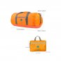 EEZEE 40L Lightweight Waterproof Foldable Duffle Bags for Men Women Orange
