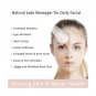 Acelane Jade Roller for Face Anti-aging Facial Roller Natural Jade Stone Wrin...