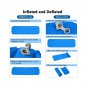 WONYERED Sleeping Pad Lightweight Camping Mattress Inflatable Sleeping Mat Po...