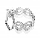 Nigaee for Fitbit Blaze Bands with Frame, Stainless Steel Replacement Band Co...