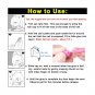 VICTHY 140pcs Cat Nail Caps, Colorful Pet Cat Soft Claws Nail Covers for Cat ...