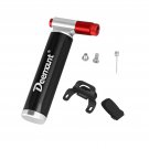 DEEMOUNT Bike Pump Bicycle CO2 Inflator with Cartridge Storage Canister for P...