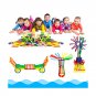 AGARE 500 PC Bars Different Shape Creative and Educational Building Building ...