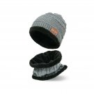 WIOR Unisex Bluetooth Hat Headset Cap Knitted Music Beanie Hat with Wireless ...
