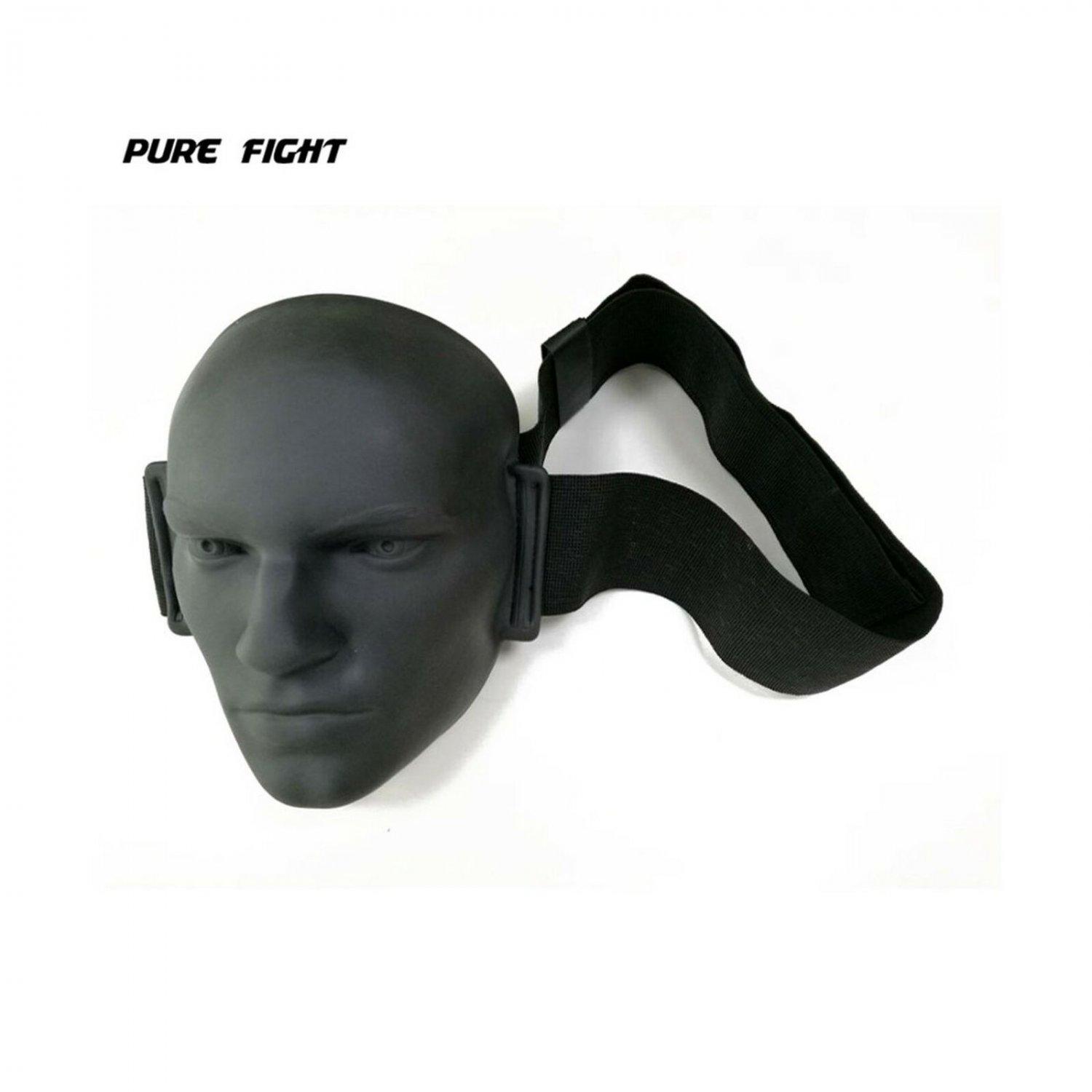 PUREFI Human Head Shape Boxing Target Rubber Hand Hold Training Punch Mitts F...