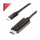 MYEUSSN USB C to HDMI Cable(4k@60hz),Thunderbolt 3 to HDMI,USB Type-C to HDMI...