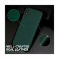 SURPHY Leather iPhone XR Case, Genuine Leather iPhone Xr Phone Case Protectiv...