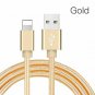 Fast Charging Nylon Braided USB Data Cable Lead For iPhone 6 6 plus 6s 6s plus