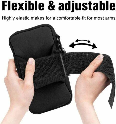 Sports Mobile Arm Phone Holder Bag Running Gym Band Gym Exercise All Phones Keys