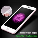 For iPhone 6s 6 Black Tempered Glass Screen Protector FULL 3D EDGE to EDGE