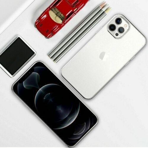 Case for Apple iPhone 12 Pro Max Clear Plating Silicone Shockproof Phone Cover