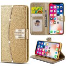 Bling Leather Magnetic Flip Stand Phone Case Cover For iPhone 12 11 XS XR 7 8 6s