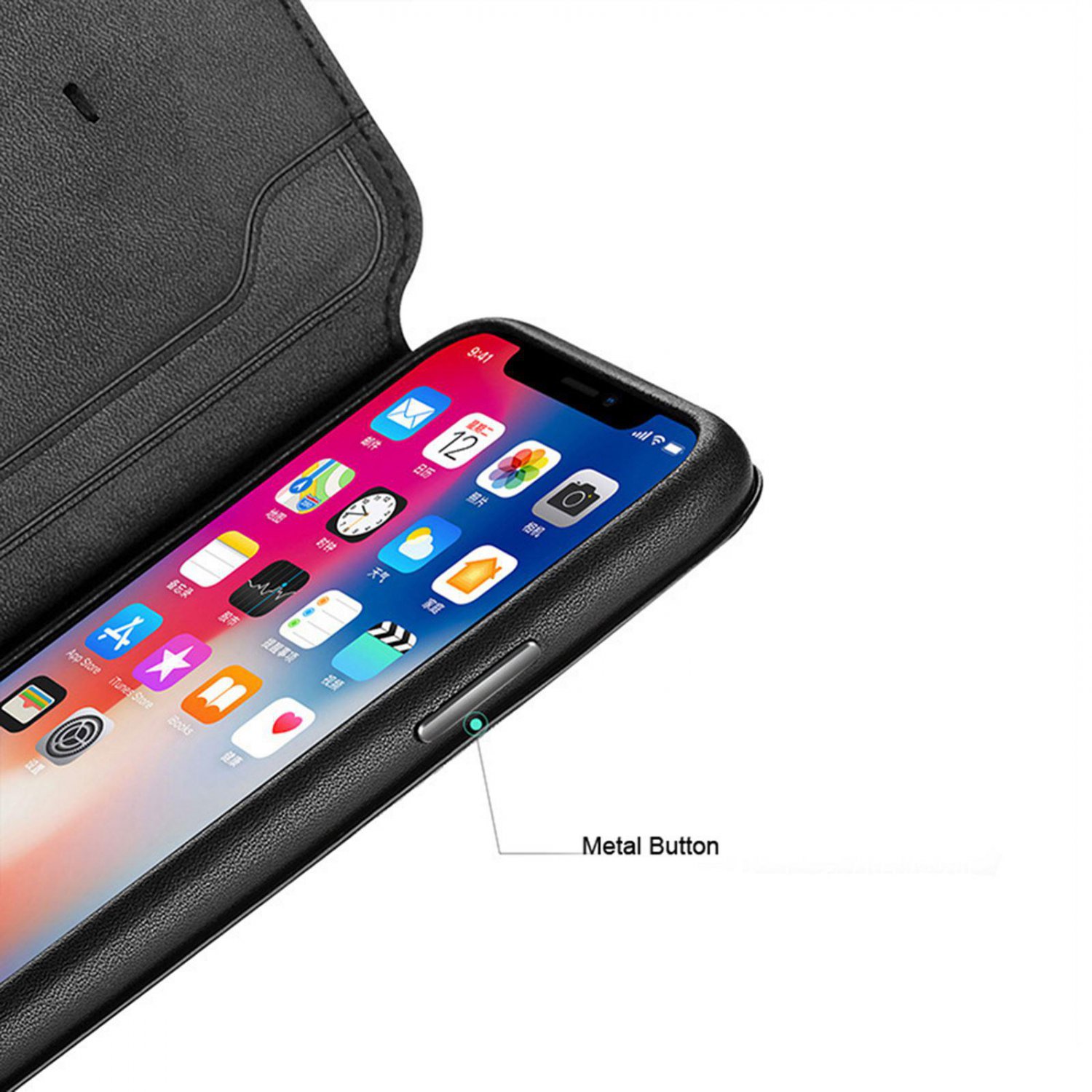 For Apple iPhone 11 Pro Max XR X 8 7 6 Se 2020 Leather Case Cover Flip Wallet