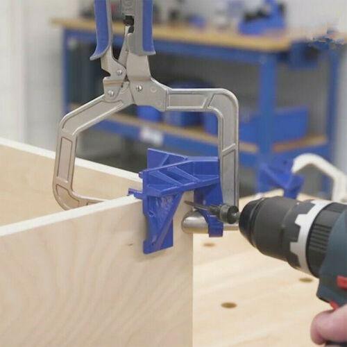 Woodworking 90Â° Right Angle Corner Clamp Clip Frame Working Holder Tools DIY UK