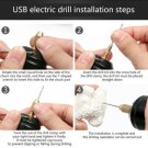 5V USB Mini Handheld Electric Drill for Pearl Jewelry Making DIY Craft Tool ﹑UK