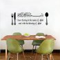 Islamic Muslim PVC Wall Stickers Dining Room Kitchen Decal Home Decor Removable