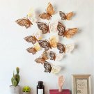 Butterfly Wall Sticker 3D Decal Sticker Home Room Decorations Decor 12pcs/Set~