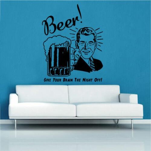 The Night Off Decal Vinyl Wall Sticker Art Home Sayings Popular