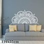 Mandala In Half Wall Sticker Wall Decal Decor Art Removable Room Home Mural