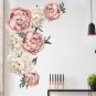 DIY Large Peony Rose Flower Art Wall Sticker Living Room Home Background Decor H