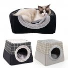 Pet Cat Small Dog House Bed Kitten Pet Igloo Box Cave Puppy Sleeping Cozy Hut