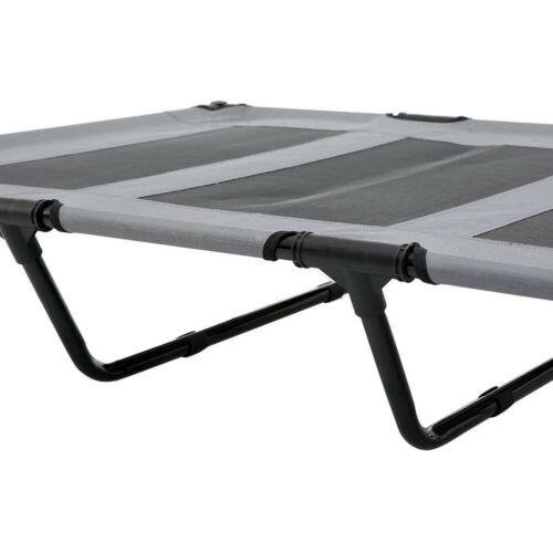 Premium Elevated Pet Dog Bed Roof removable canopy Waterproof Large Pet Dog Grey