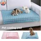 Pets Summer Cooling Mat Cold Gel Pad Comfortable Cushion Bed for Dog Cat Puppy~