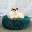 31"(80cm) Round Super Soft Plush Pet Bed Candycolors Calming Pet Bed Marshmallow