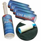 LINT REMOVER ROLLER STICKY BRUSH DUST FLUFF FABRIC PET HAIR CLOTHE 5 ROLLS
