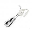 XMB1 Rotary Hand Egg Whisk Mixer Egg Beater Stainless Steel Cooking Tool New