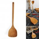 Wood Shovel Spatula Wok Handcrafted Spoon Non-Stick Cooking ,Kitchen Gadget SALE