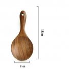 Wooden Kitchen Utensils For Cooking Natural Teak Wood Set Spatula/Spoon NEW