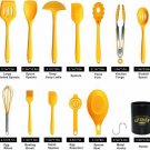 Kitchen Silicone Cooking Tools Nonstick Heat Resistant Utensils Set 14 PCs New