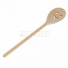 Wooden Cooking Swedish Spoon Beech Wood Catering Cooking Utensils Slotted Spoon