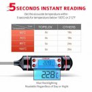 Stainless Steel Kitchen Craft Cooking Thermometer Pro Jam Sugar Deep Frying BBQ