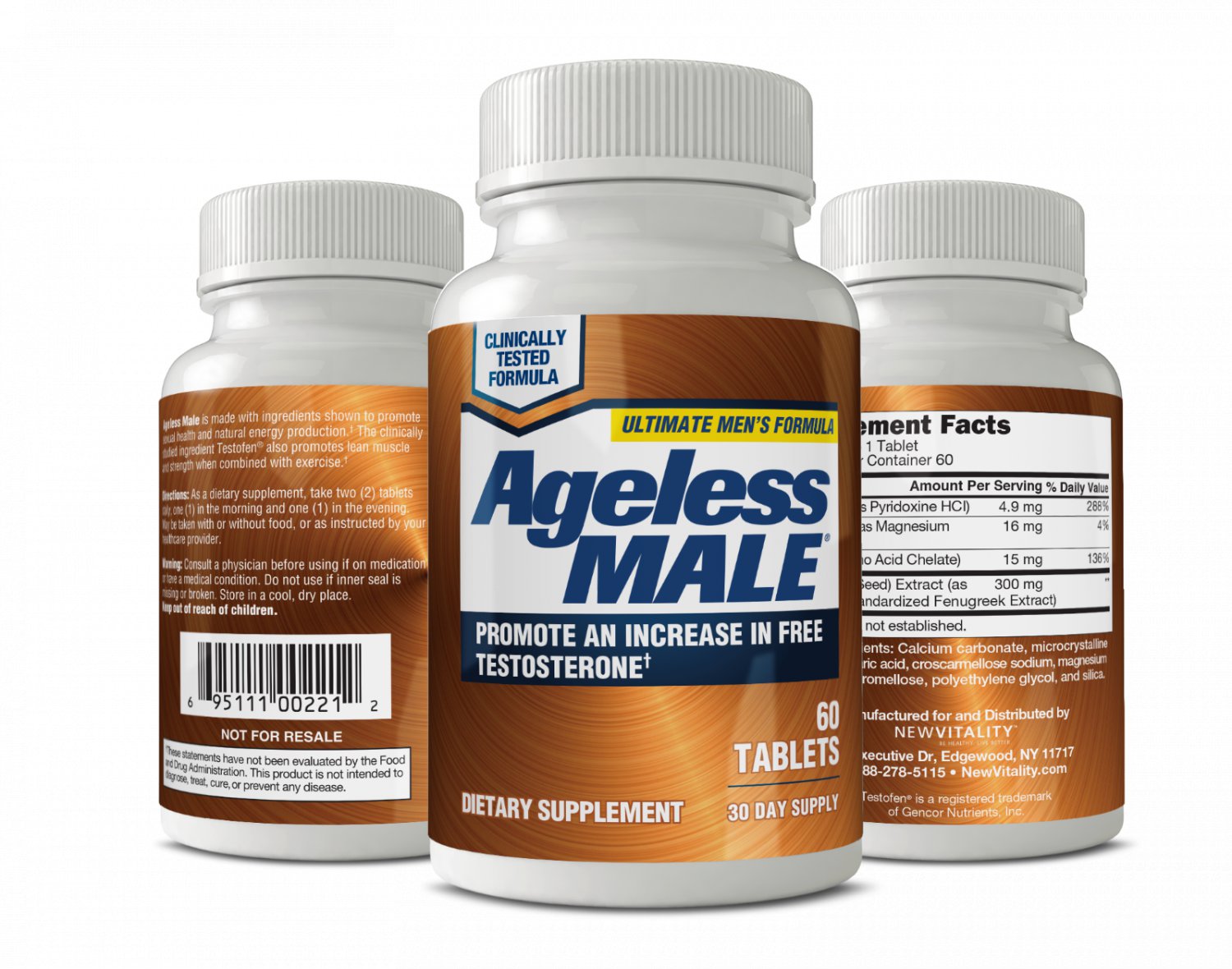 Ageless Male is a non prescription formula that helps you be the man you wa...