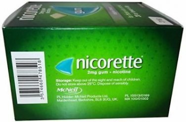 Nicorette ORIGINAL Flavour Gum 2MG 210 Pieces