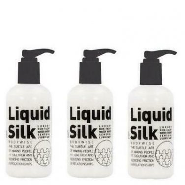 3  Liquid Silk Water Based Lubricant 250ml
