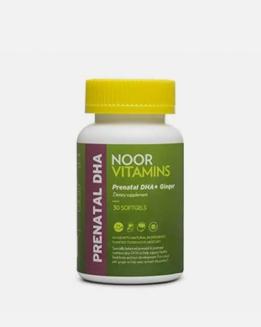 NoorVitamins Prenatal Vitamins with DHA Includes Essential Vitamins