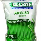 GUM Angled Flossers Fresh Mint 75 Each